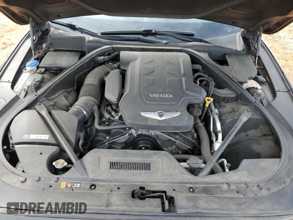 2015 Hyundai Genesis 3.8L z VIN KMHGN4JE8FU068108, wystawiony jako Copart lot #53725975 z przebiegiem 128 743 mil mil oraz Szkoda całkowita • Salvage title. Historia ofert i sprzedaży dostępna na DreamBid. Obrazek 11.