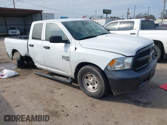 2020 Ram 1500 Classic Tradesman with VIN 1C6RR6FG0LS116724, listed as a IAAI auction lot 41566529 with 46,362 mi miles. Bid and sale history available at carsss.com. Image 1.