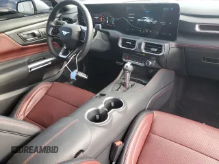 2024 Ford Mustang EcoBoost with VIN 1FA6P8TH4R5134411, listed as a Copart auction lot 75890314 with 5,388 mi miles and Salvage title. Bid and sale history available at DreamBid. Image 8.