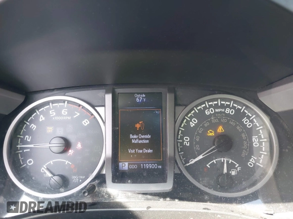 2017 Toyota Tacoma SR5 with VIN 3TMAZ5CN0HM047486, listed as a IAAI auction lot 41816982 with 119,900 mi miles and . Bid and sale history available at carsss.com. Image 7.