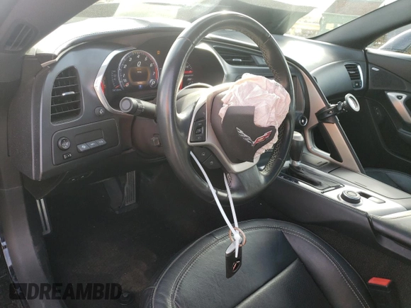 2014 Chevrolet Corvette 3LT with VIN 1G1YF2D70E5105421, listed as a Copart auction lot 45917005 with 94,130 mi miles and Salvage title. Bid and sale history available at DreamBid. Image 8.
