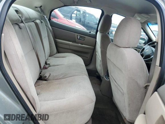 2001 Mercury Sable with VIN 1MEFM53U01A627026, listed as a Copart auction lot 57355804 with 248,244 mi miles and Salvage title. Bid and sale history available at DreamBid. Image 10.