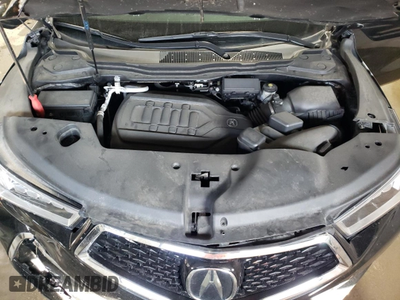 2020 Acura MDX Technology with VIN 5J8YD4H58LL009600, listed as a Copart auction lot 48809495 with 53,734 mi miles and Salvage title. Bid and sale history available at DreamBid. Image 12.