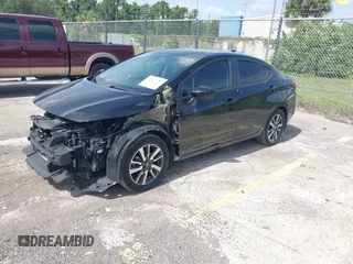 2022 Nissan Versa SV with VIN 3N1CN8EV9NL827607, listed as a IAAI auction lot 42427791 with 64,053 mi miles and . Bid and sale history available at DreamBid. Image 17.