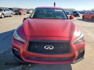 2022 Infiniti Q50 Luxe with VIN JN1EV7BP8NM310457, listed as a Copart auction lot 47611855 with 22,353 mi miles and Salvage Title. Bid and sale history available at DreamBid. Image 5.