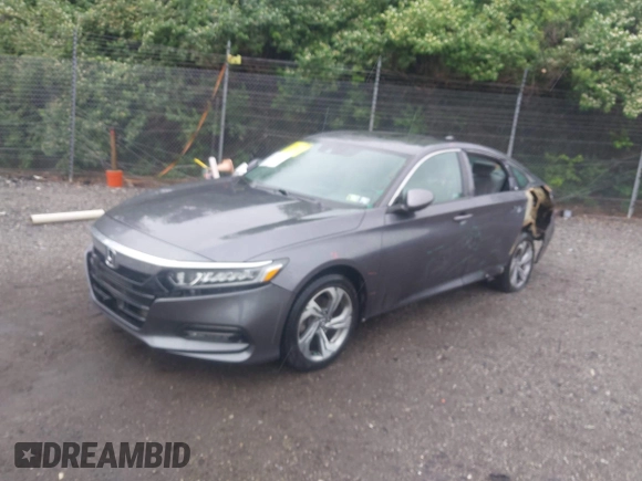 2018 Honda Accord EX-L z VIN 1HGCV1F54JA121134, wystawiony jako IAAI lot #42226157 z przebiegiem 50 888 mil mil oraz . Historia ofert i sprzedaży dostępna na DreamBid. Obrazek 2.
