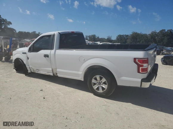2019 Ford F-150 XL with VIN 1FTMF1C53KKD07988, listed as a Copart auction lot 45115035 with 72,092 mi miles and Non Repairable. Bid and sale history available at carsss.com. Image 2.