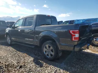 2018 Ford F-150 XL with VIN 1FTEW1EG9JKF38573, listed as a Copart auction lot 43364865 with 82,392 mi miles and Salvage Title. Bid and sale history available at DreamBid. Image 2.