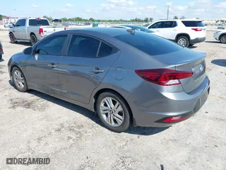 2019 Hyundai Elantra SEL with VIN 5NPD84LF1KH474787, listed as a IAAI auction lot 41969488 with 53,305 mi miles. Bid and sale history available at carsss.com. Image 3.