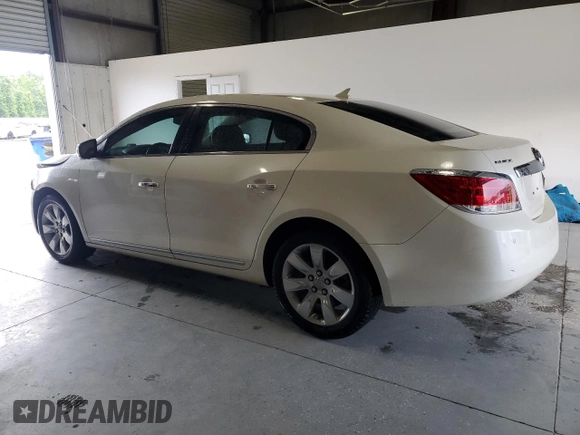 2010 Buick LaCrosse CXL with VIN 1G4GC5EG4AF194180, listed as a Copart auction lot 59618645 with 104,195 mi miles and Salvage title. Bid and sale history available at DreamBid. Image 2.