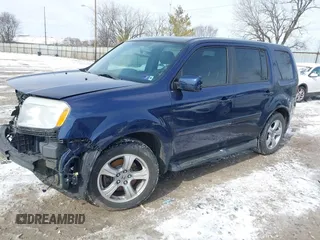 2015 Honda Pilot EX-L with VIN 5FNYF4H50FB059035, listed as a IAAI auction lot 41577953 with 93,717 mi miles and . Bid and sale history available at carsss.com. Image 2.