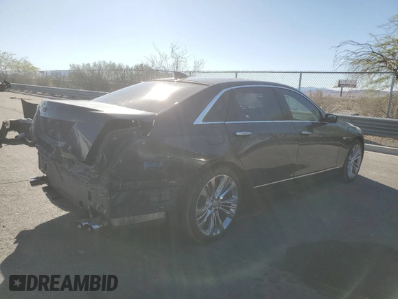 2016 Cadillac CT6 Platinum AWD with VIN 1G6KK5R61GU165052, listed as a Copart auction lot 54900225 with 73,146 mi miles and Salvage title. Bid and sale history available at DreamBid. Image 3.
