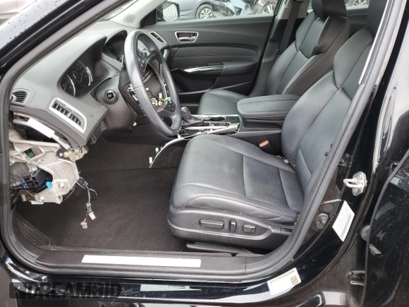 2020 Acura TLX with VIN 19UUB1F39LA003725, listed as a Copart auction lot 62108405 with Not provided miles and Salvage title. Bid and sale history available at DreamBid. Image 7.