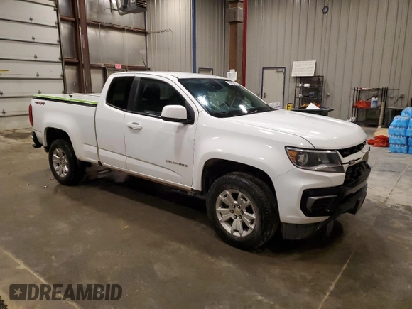 2022 Chevrolet Colorado 4WD LT with VIN 1GCHTCEA3N1223549, listed as a Copart auction lot 81157174 with 45,722 mi miles and Clean title. Bid and sale history available at DreamBid. Image 4.