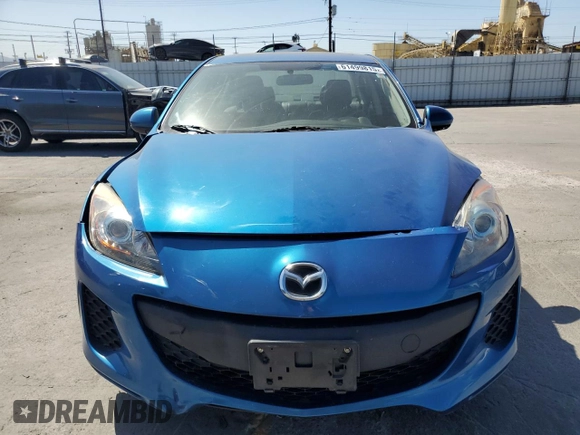 2012 Mazda 3 i Grand Touring with VIN JM1BL1W84C1527900, listed as a Copart auction lot 61499815 with 80,180 mi miles and Salvage title. Bid and sale history available at DreamBid. Image 5.