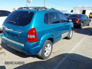 2006 Hyundai Tucson GLS with VIN KM8JN12D86U437446, listed as a IAAI auction lot 41898719 with 216,247 mi miles. Bid and sale history available at carsss.com. Image 4.