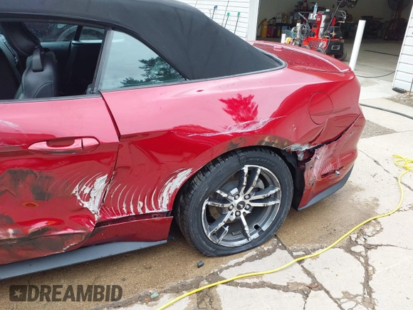 2016 Ford Mustang EcoBoost Premium with VIN 1FATP8UH6G5309546, listed as a IAAI auction lot 42260003 with 96,791 mi miles and . Bid and sale history available at DreamBid. Image 17.