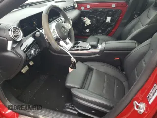 2021 Mercedes-Benz CLA 45 AMG with VIN W1K5J5DB5MN175502, listed as a Copart auction lot 45331254 with 21,365 mi miles and Clean Title. Bid and sale history available at DreamBid. Image 7.