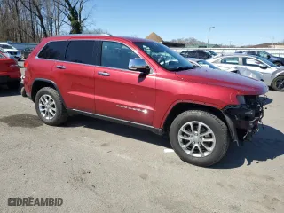 2015 Jeep Grand Cherokee Limited with VIN 1C4RJFBG2FC894480, listed as a Copart auction lot 49581645 with 160,381 mi miles and Salvage Title. Bid and sale history available at carsss.com. Image 4.