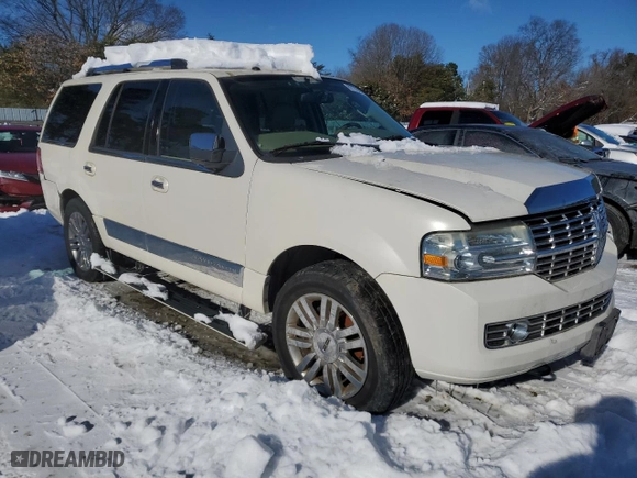 2007 Lincoln Navigator with VIN 5LMFU28527LJ01178, listed as a Copart auction lot 87275554 with 0 mi miles and Clean Title. Bid and sale history available at carsss.com. Image 4.