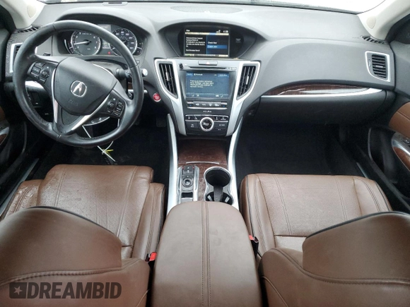 2020 Acura TLX Technology with VIN 19UUB3F46LA002150, listed as a Copart auction lot 59041975 with 106,890 mi miles and Salvage title. Bid and sale history available at DreamBid. Image 8.