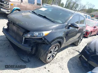 2011 Kia Sportage EX with VIN KNDPC3A27B7105474, listed as a IAAI auction lot 41916960 with 252,606 mi miles. Bid and sale history available at carsss.com. Image 2.