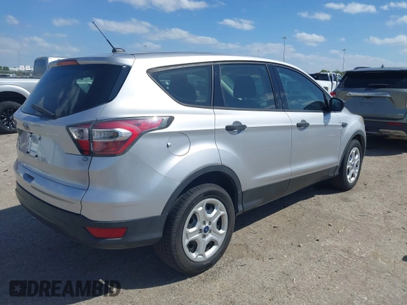 2017 Ford Escape S with VIN 1FMCU0F75HUB42950, listed as a IAAI auction lot 41830024 with 48,513 mi miles. Bid and sale history available at carsss.com. Image 4.