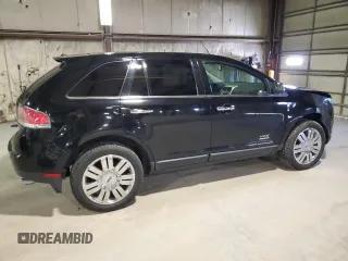 2008 Lincoln MKX with VIN 2LMDU88C98BJ12745, listed as a Copart auction lot 50381385 with 124,532 mi miles and Salvage Title. Bid and sale history available at carsss.com. Image 3.
