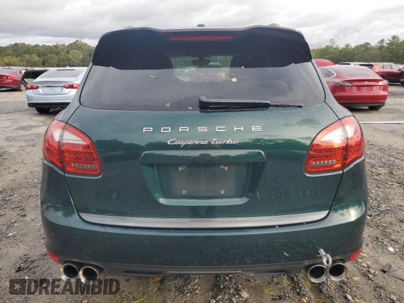 2012 Porsche Cayenne Turbo with VIN WP1AC2A25CLA80579, listed as a Copart auction lot 73360714 with 88,302 mi miles and Salvage title. Bid and sale history available at DreamBid. Image 6.