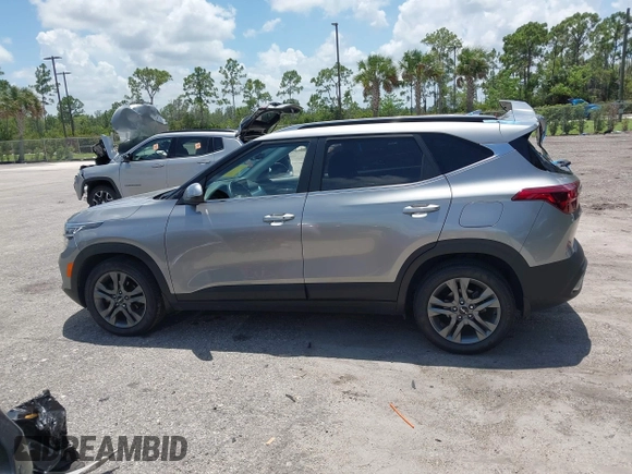 2023 Kia Seltos S with VIN KNDEU2AA8P7369820, listed as a IAAI auction lot 42505783 with 46,106 mi miles and . Bid and sale history available at DreamBid. Image 14.
