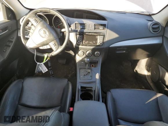 2013 Mazda 3 i Grand Touring with VIN JM1BL1W73D1724744, listed as a Copart auction lot 42173765 with 86,698 mi miles and Salvage Title. Bid and sale history available at carsss.com. Image 8.