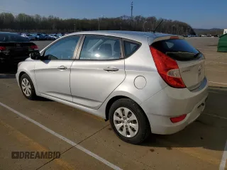 2015 Hyundai Accent GS with VIN KMHCT5AE8FU212900, listed as a Copart auction lot 51001925 with 92,750 mi miles and Salvage Title. Bid and sale history available at carsss.com. Image 2.