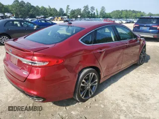 2017 Ford Fusion Titanium с VIN 3FA6P0D96HR208223, выставлен на аукционе Copart как лот 57019565 с пробегом 73 211 миль миль и Списание • Salvage title. История ставок и продаж доступна на DreamBid. Изображение 3.