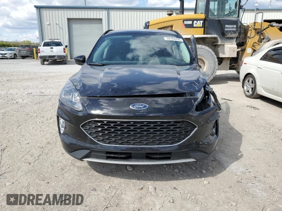 2021 Ford Escape SEL with VIN 1FMCU9H9XMUA79454, listed as a Copart auction lot 52728255 with 45,270 mi miles and Salvage title. Bid and sale history available at DreamBid. Image 5.