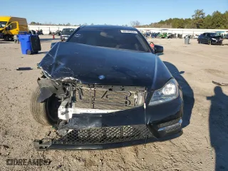 2015 Mercedes-Benz C-Class C 250 with VIN WDDGJ4HB8FG419888, listed as a Copart auction lot 89199265 with 0 mi miles and Salvage Title. Bid and sale history available at carsss.com. Image 5.