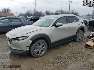 2022 Mazda CX-30 2.5 S Carbon Edition with VIN 3MVDMBCL7NM421482, listed as a Copart auction lot 44385335 with 28,110 mi miles and Salvage Title. Bid and sale history available at carsss.com. Image 1.