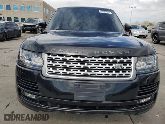 2014 Land Rover Range Rover Supercharged with VIN SALGS2TF8EA195067, listed as a Copart auction lot 53537105 with 131,368 mi miles and Salvage Title. Bid and sale history available at DreamBid. Image 5.