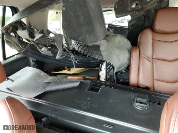 2017 Cadillac Escalade Premium Luxury with VIN 1GYS4CKJ6HR255175, listed as a Copart auction lot 71528754 with 107,626 mi miles and Salvage Title. Bid and sale history available at carsss.com. Image 10.