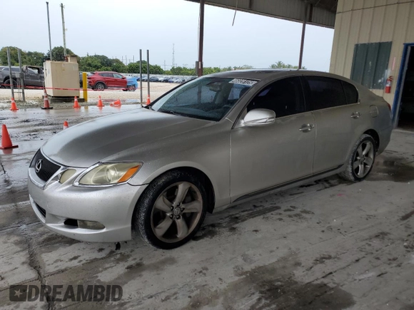 2008 Lexus GS 350 with VIN JTHBE96SX80042144, listed as a Copart auction lot 46828125 with 207,081 mi miles and Clean Title. Bid and sale history available at carsss.com. Image 1.