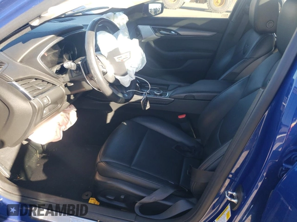 2021 Cadillac CT5 Premium Luxury with VIN 1G6DN5RW8M0135940, listed as a Copart auction lot 86903414 with Not Provided miles and Salvage Title. Bid and sale history available at DreamBid. Image 7.