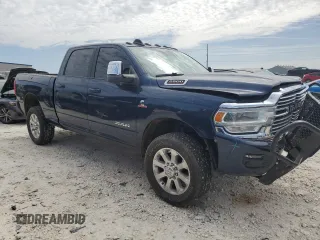 2023 Ram 2500 Laramie with VIN 3C6UR5FL6PG517239, listed as a Copart auction lot 48039645 with 18,761 mi miles and Salvage Title. Bid and sale history available at carsss.com. Image 4.