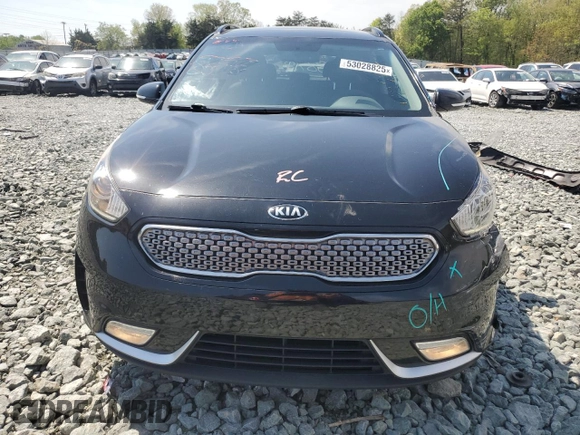 2019 Kia Niro EX with VIN KNDCC3LC7K5251812, listed as a Copart auction lot 53028825 with 152,439 mi miles and Salvage Title. Bid and sale history available at carsss.com. Image 5.