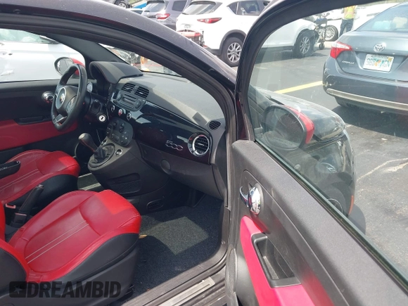 2012 FIAT 500 Abarth with VIN 3C3CFFFH6CT351907, listed as a IAAI auction lot 42385853 with 50,882 mi miles and . Bid and sale history available at DreamBid. Image 5.