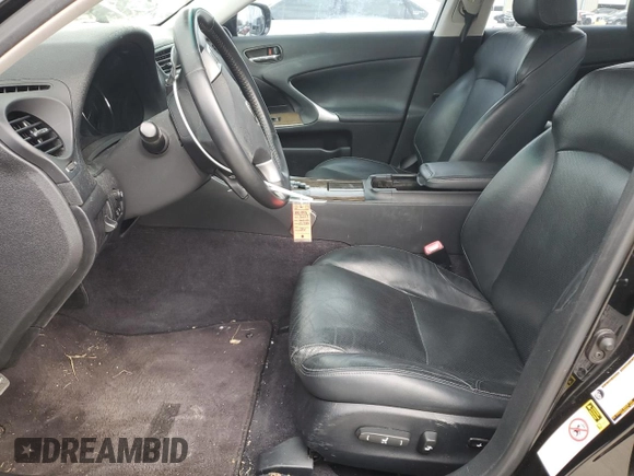 2011 Lexus IS 250 z VIN JTHBF5C22B2100995, wystawiony jako Copart lot #88461505 z przebiegiem Nie podano mil oraz Czysty tytuł • Clean title. Historia ofert i sprzedaży dostępna na DreamBid. Obrazek 7.