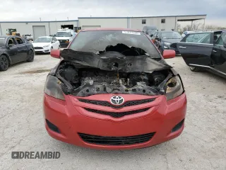 2008 Toyota Yaris with VIN JTDBT923881193337, listed as a Copart auction lot 51837635 with 0 mi miles and Salvage Title. Bid and sale history available at carsss.com. Image 5.
