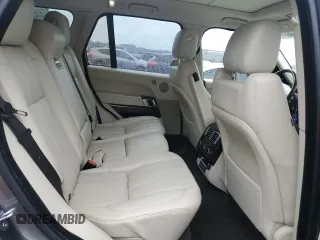 2017 Land Rover Range Rover HSE with VIN SALGS2FV2HA341048, listed as a Copart auction lot 58291295 with 135,135 mi miles and Salvage title. Bid and sale history available at DreamBid. Image 11.