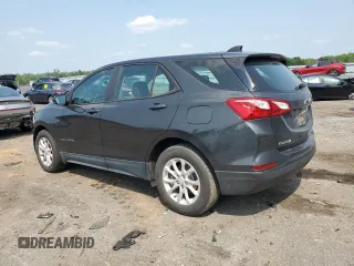 2020 Chevrolet Equinox LS z VIN 3GNAXHEV1LS514852, wystawiony jako Copart lot #58437115 z przebiegiem 67 470 mil mil oraz Szkoda całkowita • Salvage title. Historia ofert i sprzedaży dostępna na DreamBid. Obrazek 2.