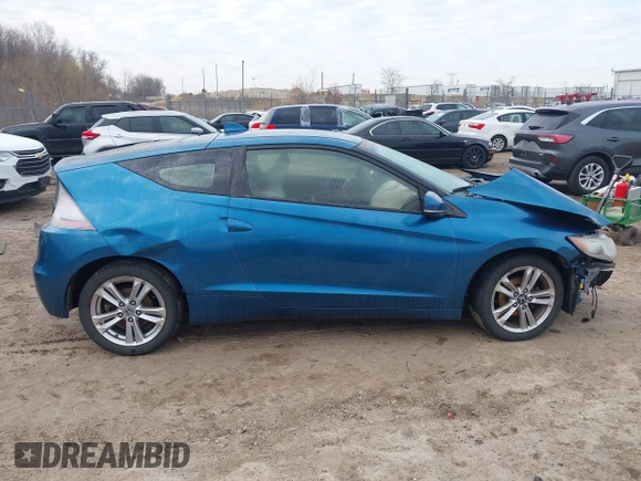 2012 Honda CR-Z EX with VIN JHMZF1D6XCS004087, listed as a IAAI auction lot 41860837 with 170,790 mi miles. Bid and sale history available at carsss.com. Image 13.