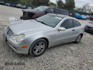 2003 Mercedes-Benz C 230 Kompressor with VIN WDBRN40J73A463100, listed as a Copart auction lot 52649185 with 150,604 mi miles and Clean title. Bid and sale history available at DreamBid. Image 1.