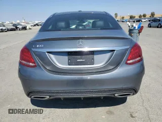 2018 Mercedes-Benz C 300 with VIN 55SWF4JB3JU280093, listed as a Copart auction lot 64334245 with 65,251 mi miles and Salvage title. Bid and sale history available at DreamBid. Image 6.